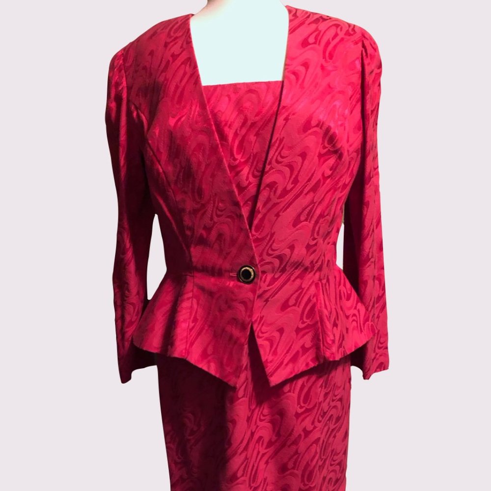 Vintage Women's Dress - 80s Nah Nah Collection